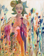 Divine-Feminine-120-x-150-cm--Schilderij-vrouw