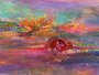 Beautiful dreams  - 180 x 100 cm - Schilderij Landschap_8