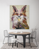 Stay foxy - 100 x 120 cm - Schilderij vos_8